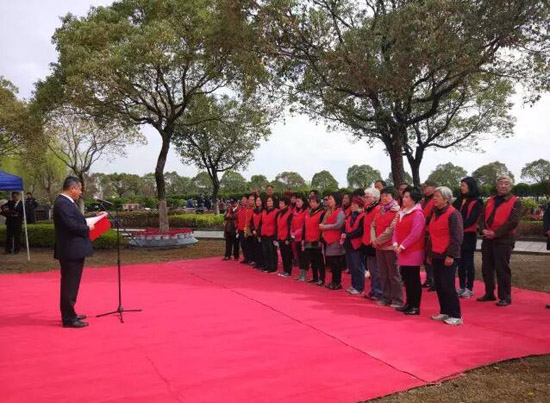 上海滨海古园墓地：公益行善，爱在古园