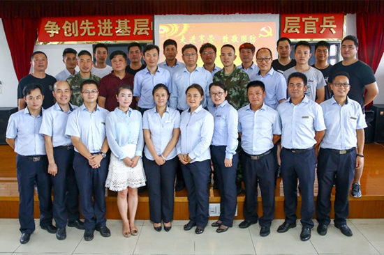 上海福寿园墓地党总支开展“走进军营，致敬国防”主题党日活动